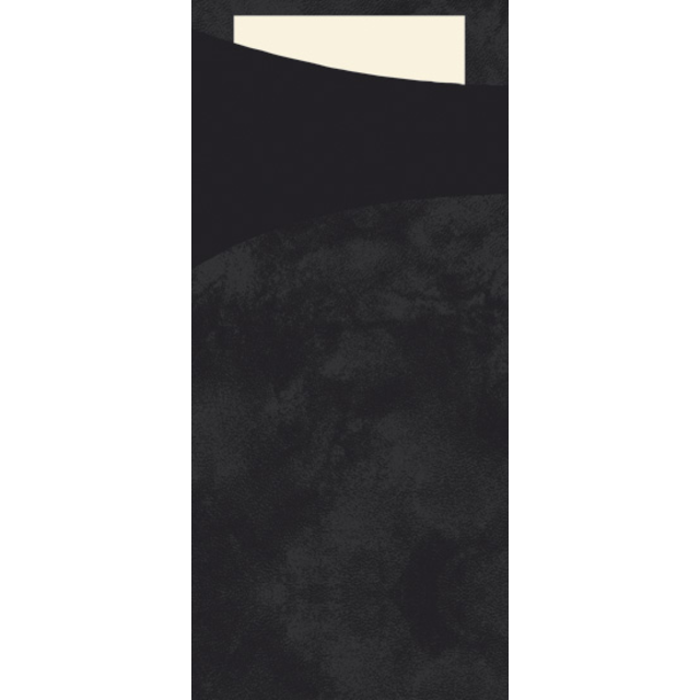 Duni Sacchetto, Papier, 8.5x20cm, zwart 1