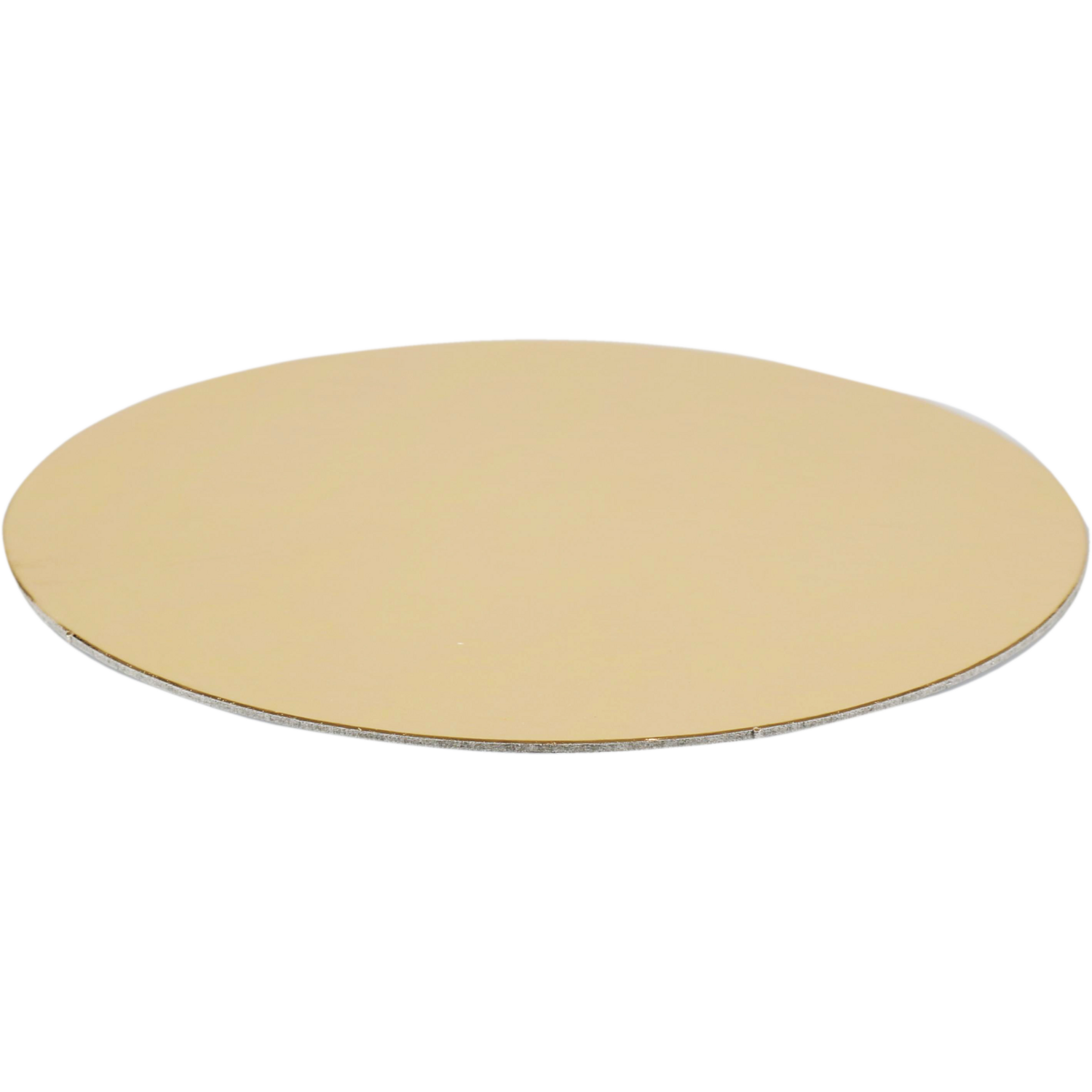 Rondel, Ø12cm, karton + PET, goud/zilver 1