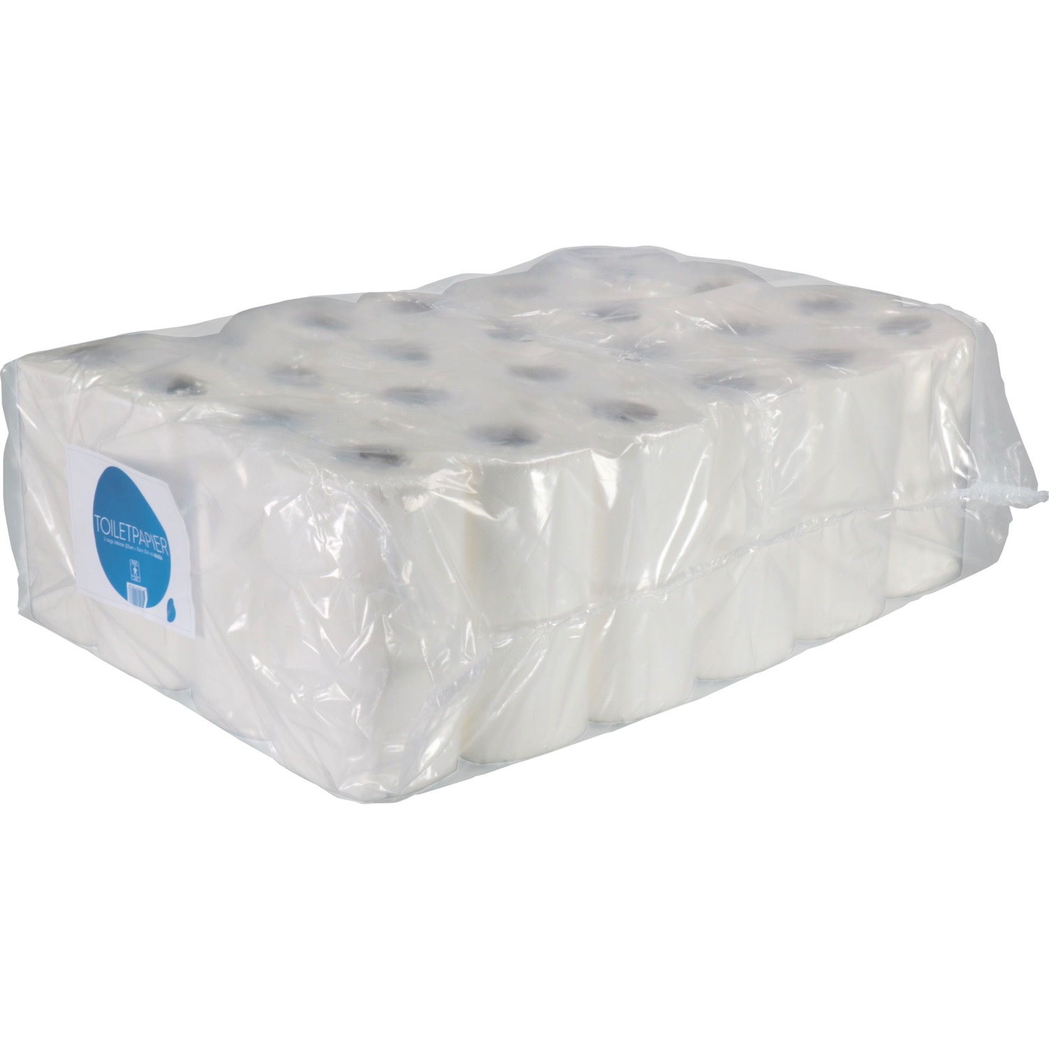 Qleaniq®, Toiletpapier, 2-laags, 10cm, Basic, wit 4