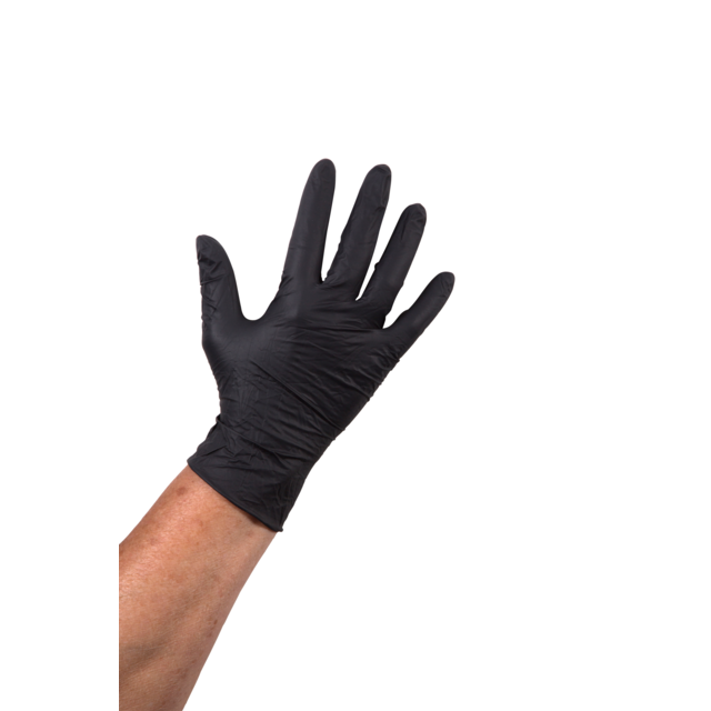 ComFort Handschoen, Nitril, ongepoederd, l, zwart 1