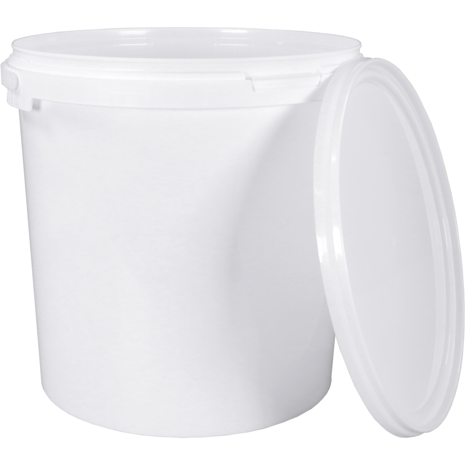 Emmer, PP, 263mm, ∅270mm, rond, 10l, wit 2