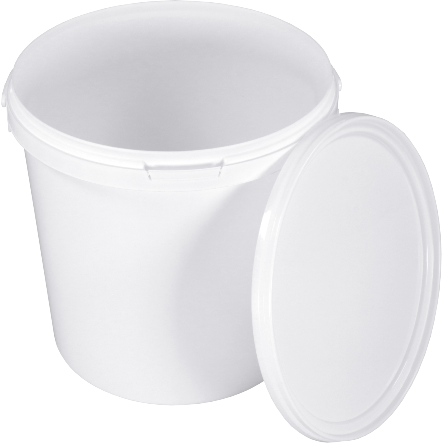 Emmer, PP, 263mm, ∅270mm, rond, 10l, wit 3