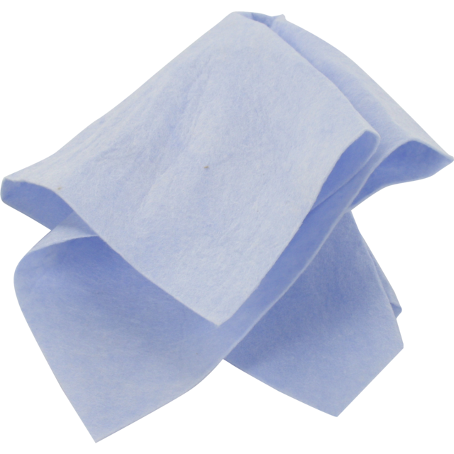 Werkdoek, pP, 38x40cm, blauw 1