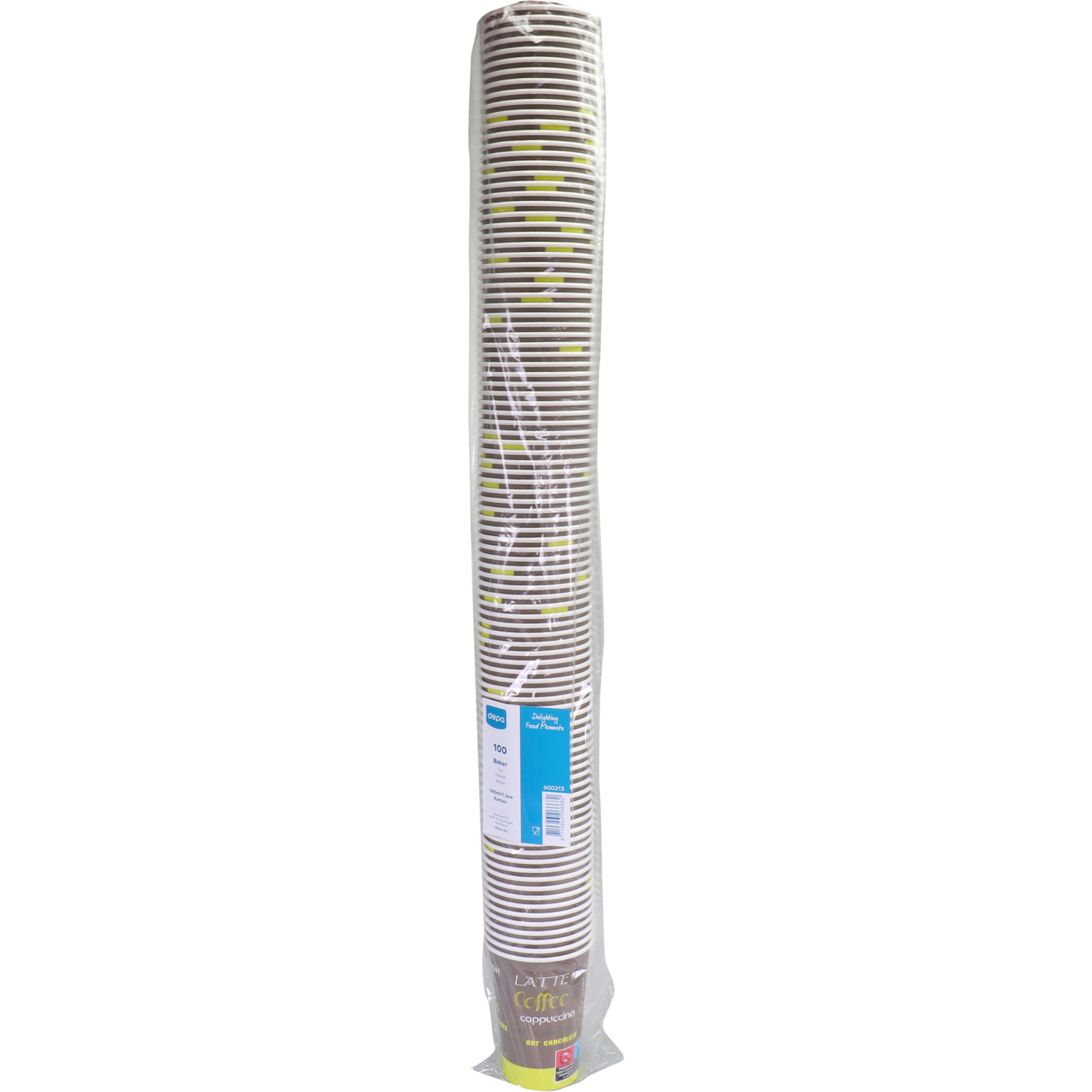 Depa, Koffiebeker, Limetta, Karton + PE, 180ml, 7.5oz, Ø70.3mm,  2
