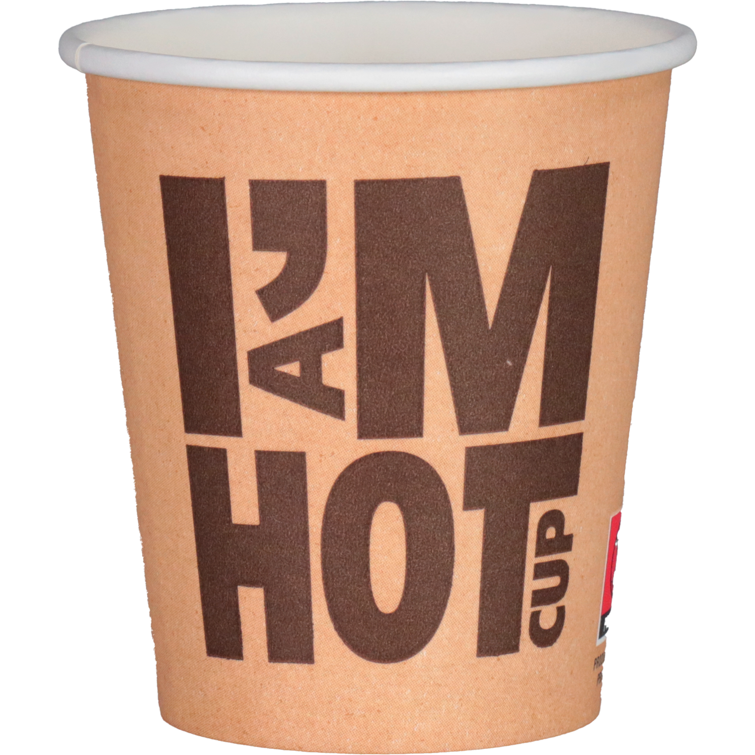 Depa, Koffiebeker, I´M a HOT cup, Karton + PE, 180ml, 7oz, Ø73mm,  1