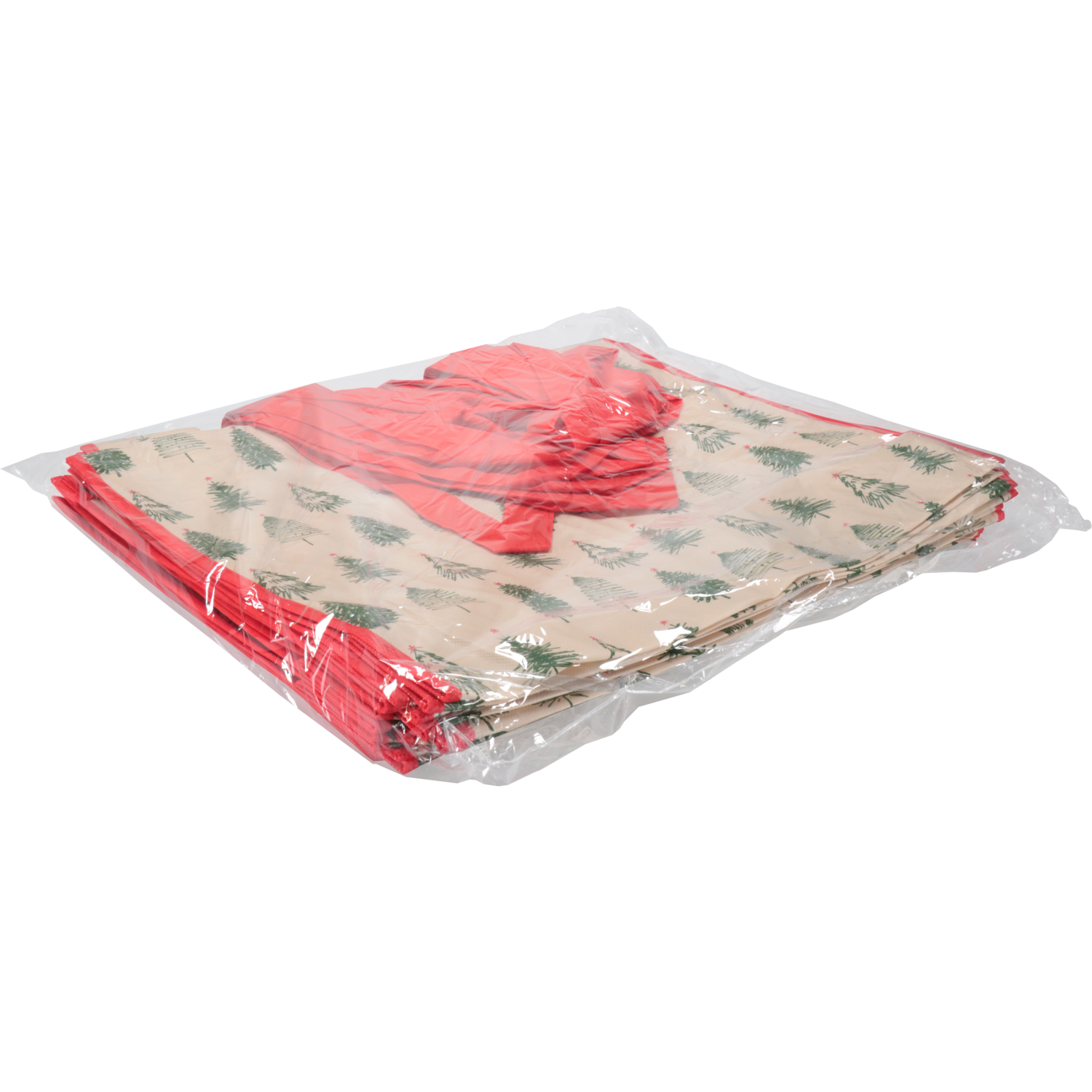 Shopper, Kerstmis, PP, Kerstboompjes, 45x 15x36cm,  4