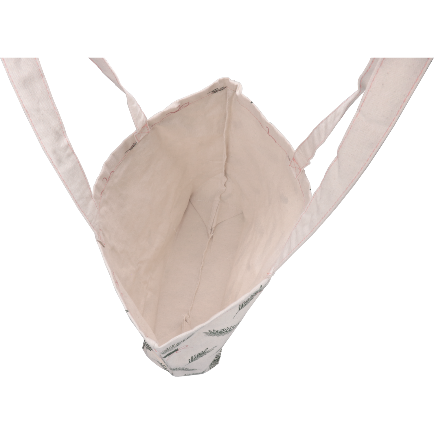Shopper, Kerstmis, Canvas, Kersttakjes en strikjes, 45x 15x36cm,  4