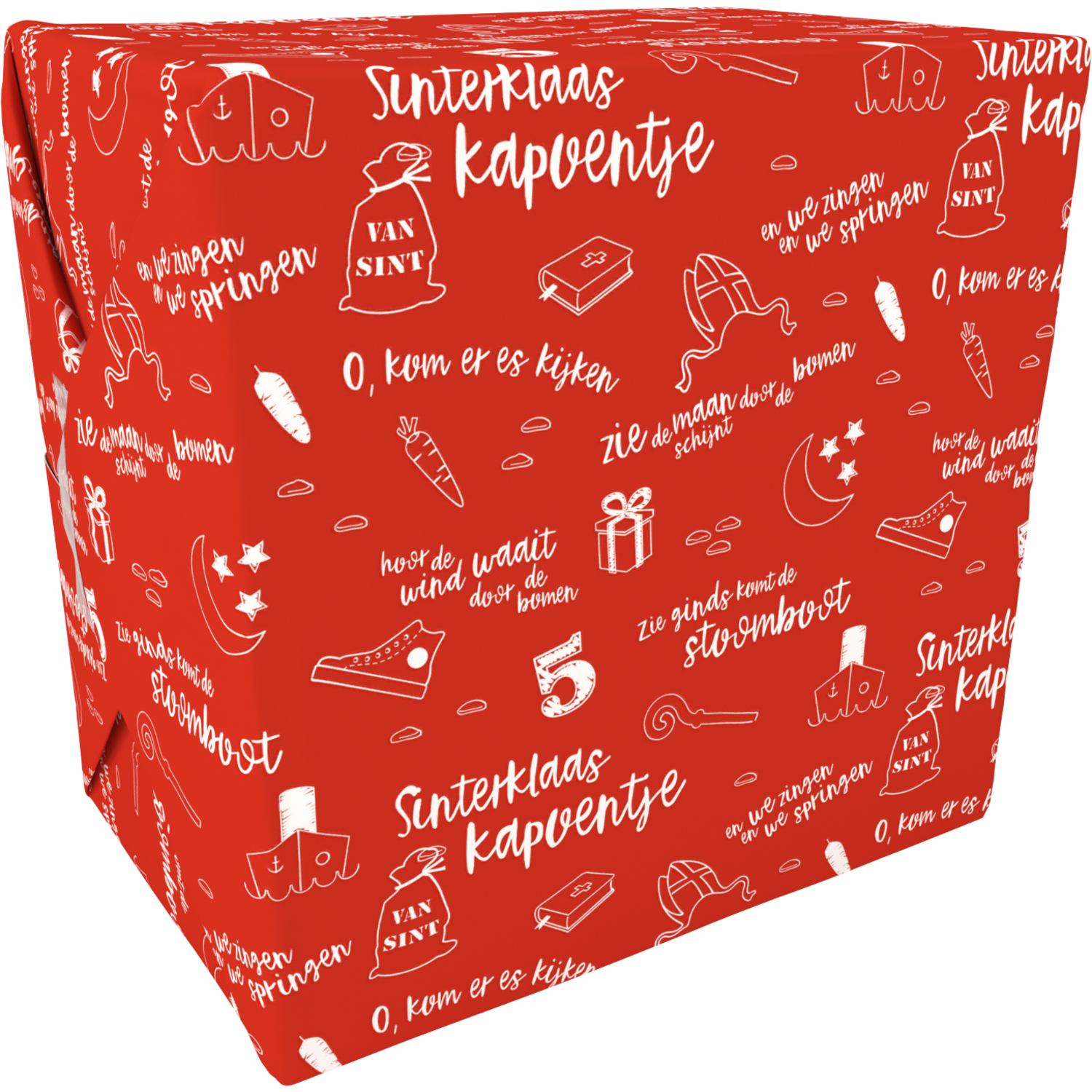 Cadeaupapier, 50cm, 200m, 80gr/m², Kapoentje,  1