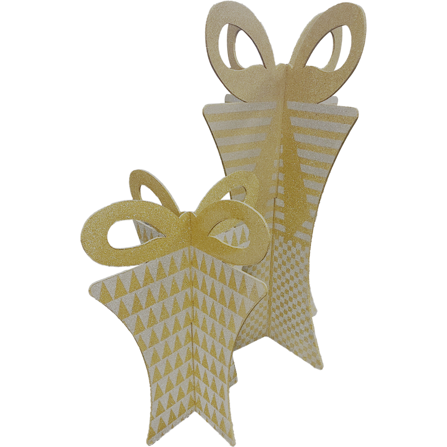 Decoratiecadeautje, 50x40cm, PE, zilver 1