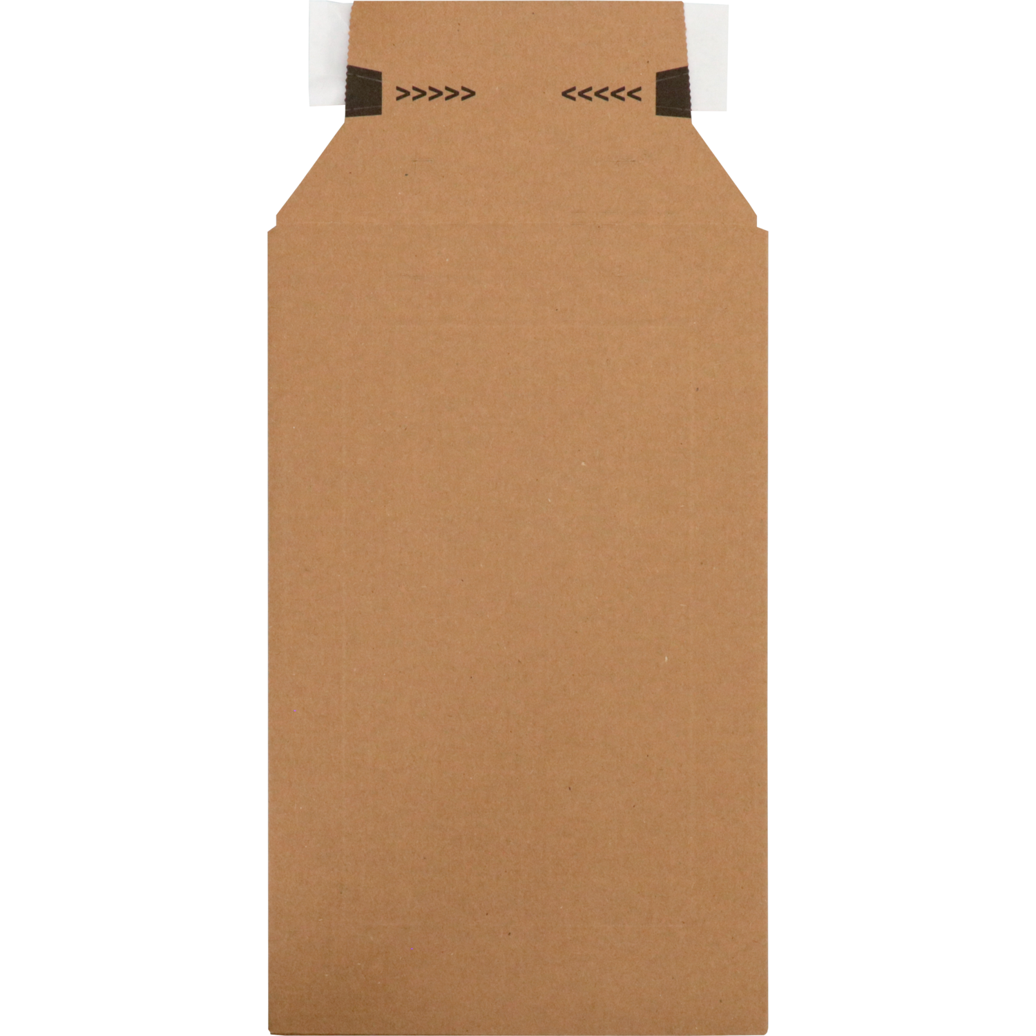 SendProof® Envelop, verzendenvelop, 250x150mm, DVD, strip, golfkarton, bruin 2