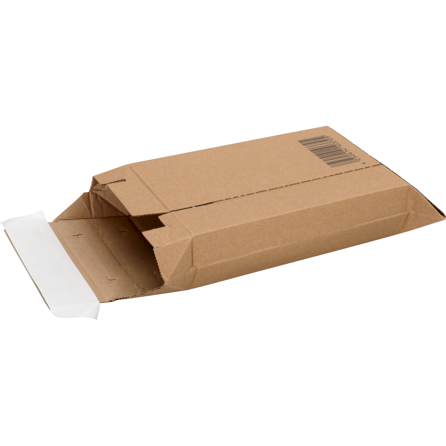 SendProof® Envelop, verzendenvelop, 250x150mm, DVD, strip, golfkarton, bruin 3