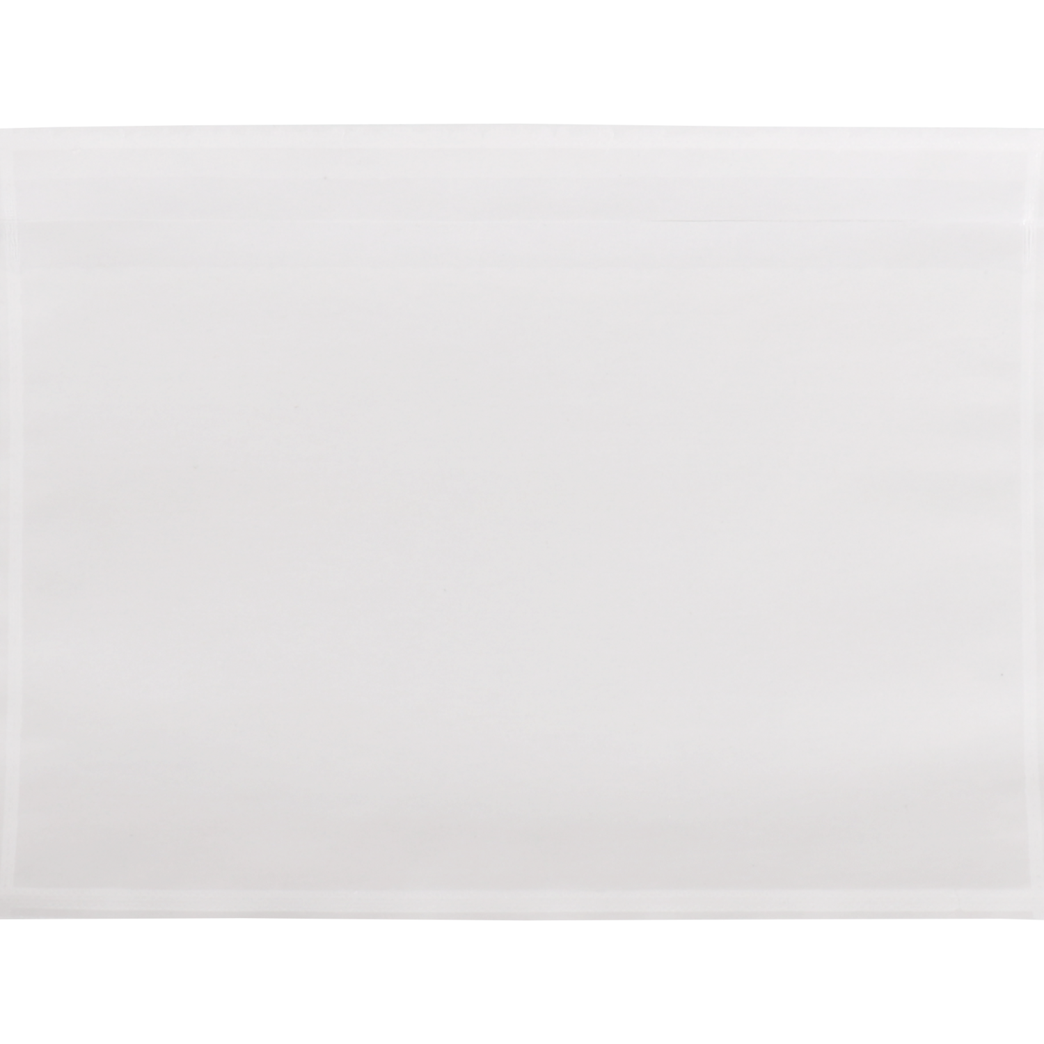 SendProof® Envelop, paklijstenvelop, 165x122mm, A6/C6, zelfklevend, lDPE, transparant 1