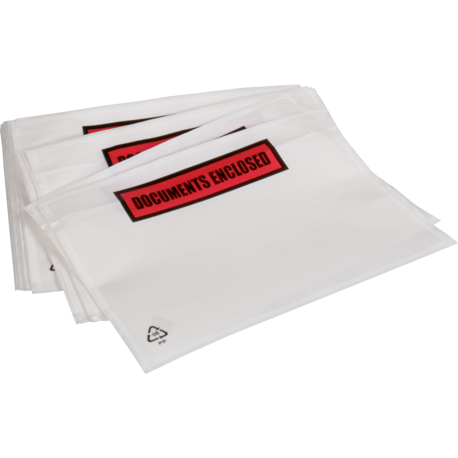 SendProof® Envelop, paklijstenvelop, documents enclosed, 160x122mm, A6/C6, zelfklevend, lDPE, wit/transparant 2