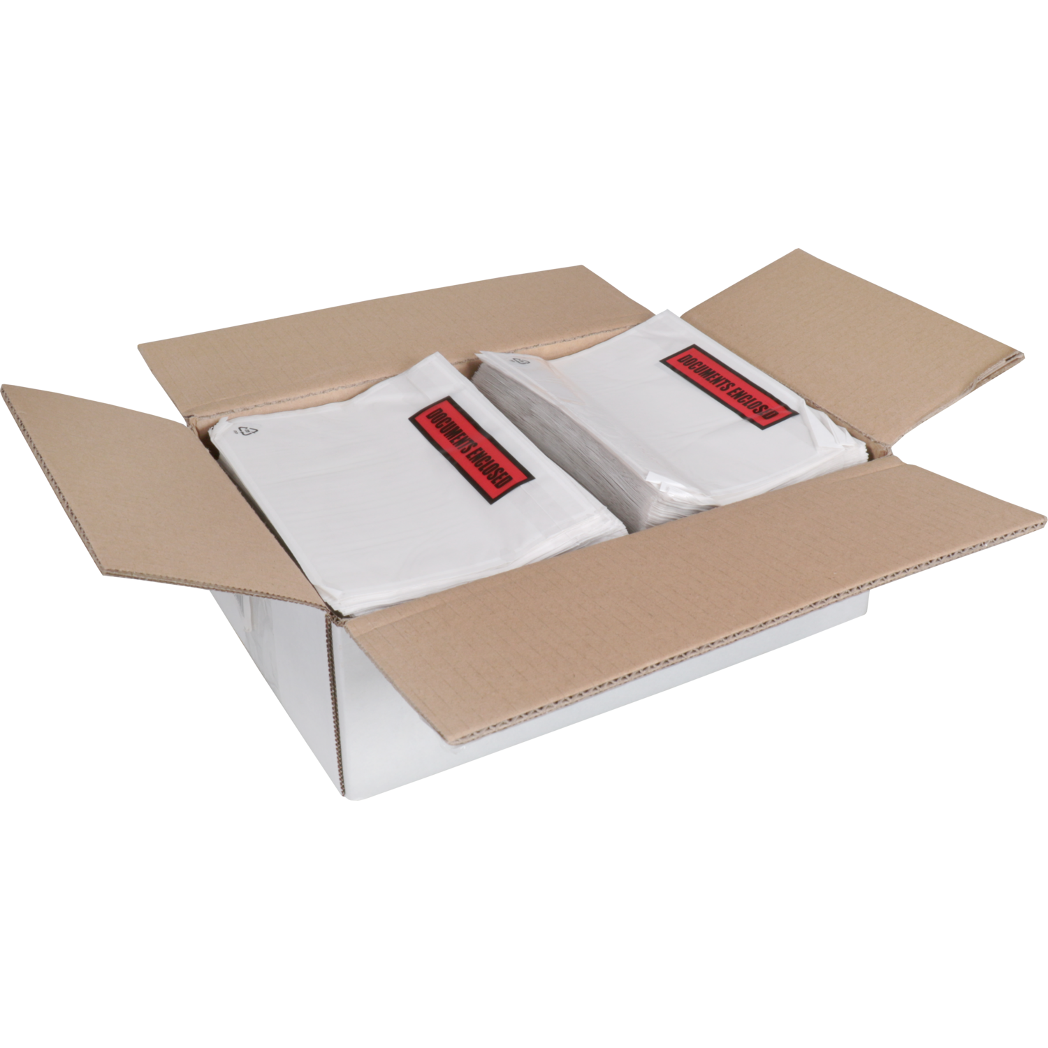 SendProof® Envelop, paklijstenvelop, documents enclosed, 160x122mm, A6/C6, zelfklevend, lDPE, wit/transparant 4