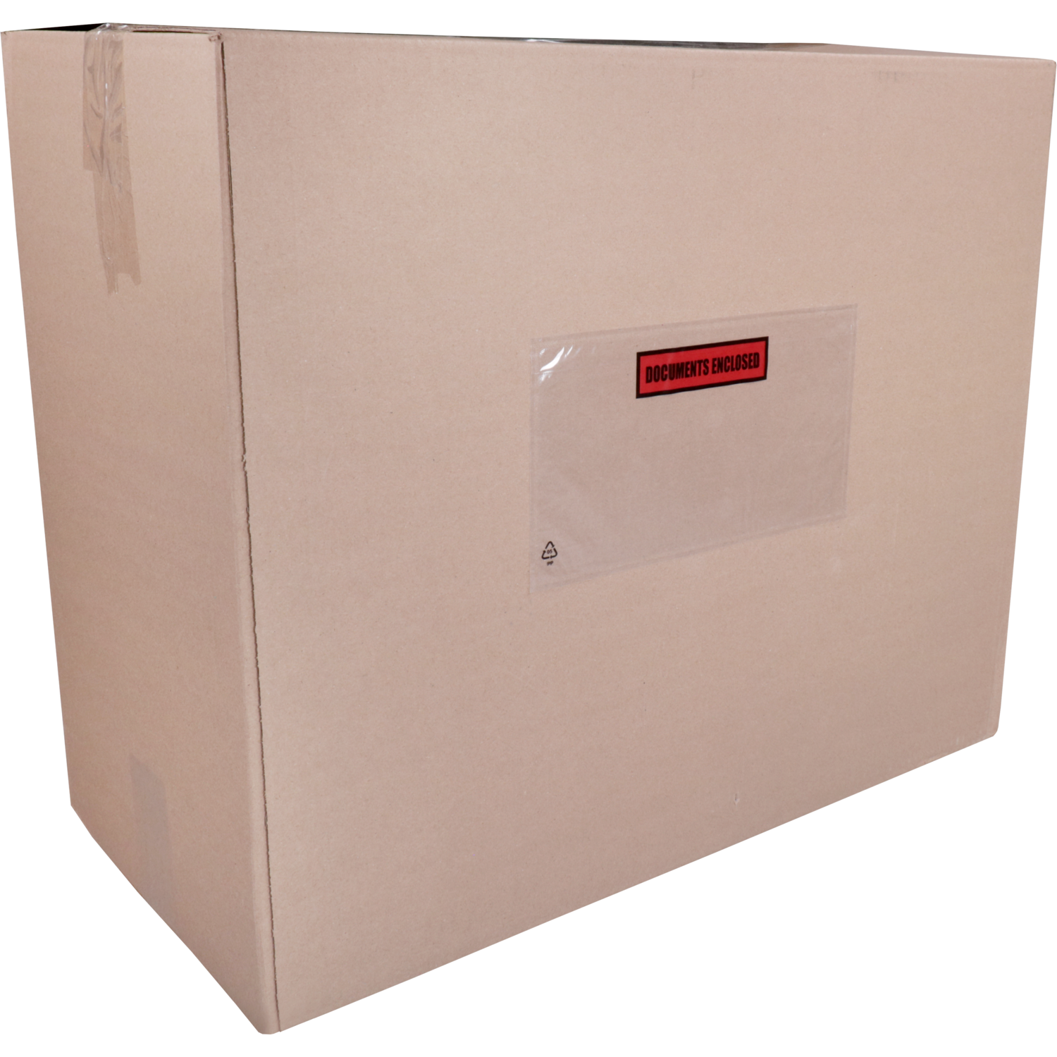 SendProof® Envelop, paklijstenvelop, documents enclosed, 225x122mm, DL, zelfklevend, lDPE, wit/transparant 3