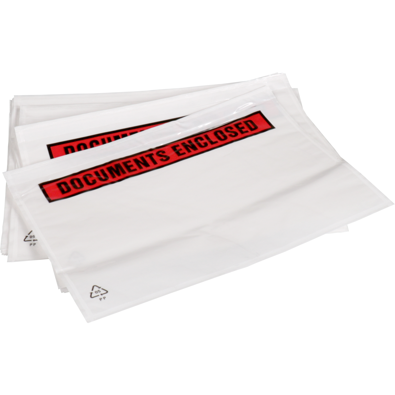 SendProof® Envelop, paklijstenvelop, documents enclosed, 225x165mm, A5/C5, zelfklevend, lDPE, transparant 2
