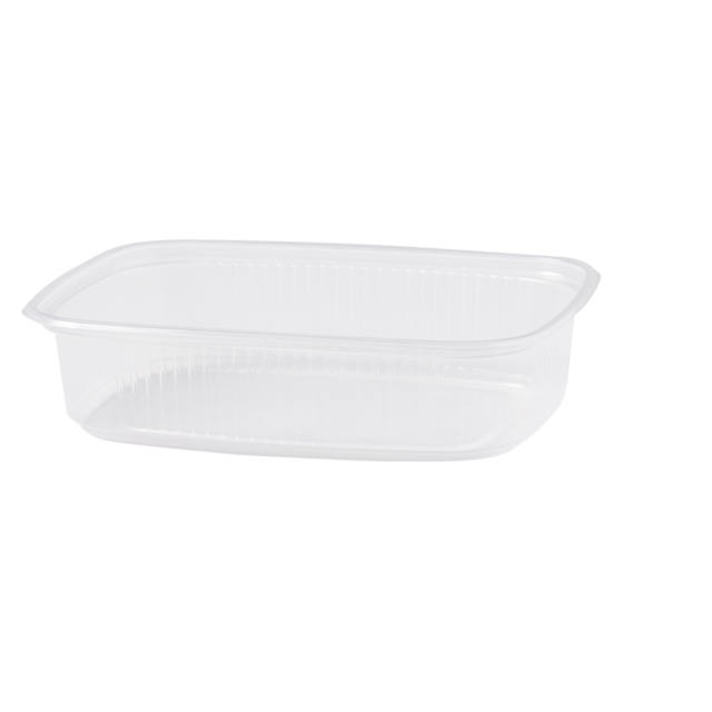 Bak, PP, 125ml, saladebak, 108x82x27mm, transparant 1