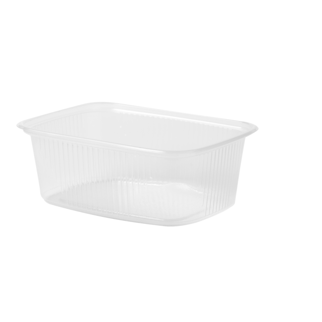 Bak, PP, 200ml, saladebak, 108x82x43mm, transparant 1