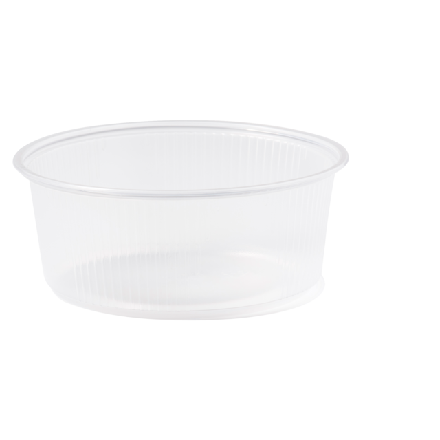 Bak, PP, 200ml, Ø101mm, 42mm, transparant 1