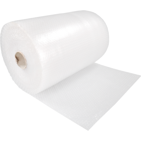 Folie, luchtkussenfolie, LDPE, 50cm, 50m, 80my, 4mm, transparant