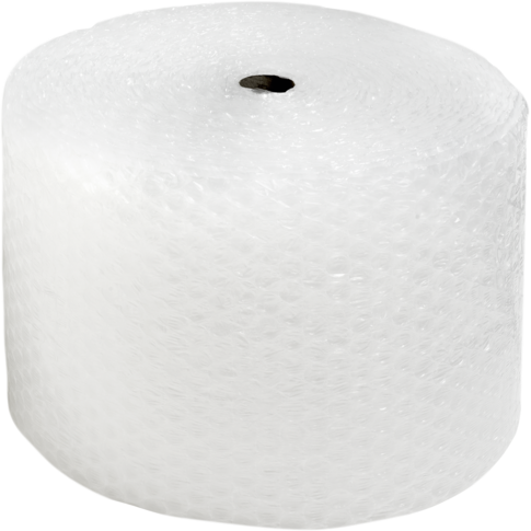SendProof® Folie, luchtkussenfolie, 2-laags, LDPE, Grote nop, 50cm, 50m, transparant