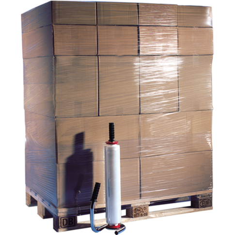 Folie, handrol stretchfilm, LLDPE, 50cm, 270m, 23my, transparant
