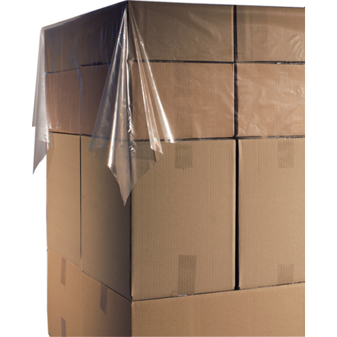 Topvel pallet, 150x180cm, 50my, LDPE, transparant