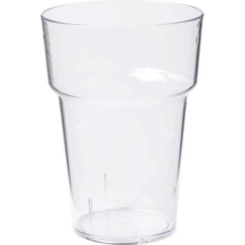 Depa Glas, bierglas, reusable, onbreekbaar, pETG, 280ml, 105mm, 0.28l, transparant