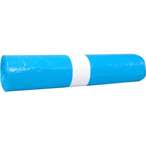 PowerSterko Afvalzak, Gerecycled HDPE, 70x110cm, T25, blauw
