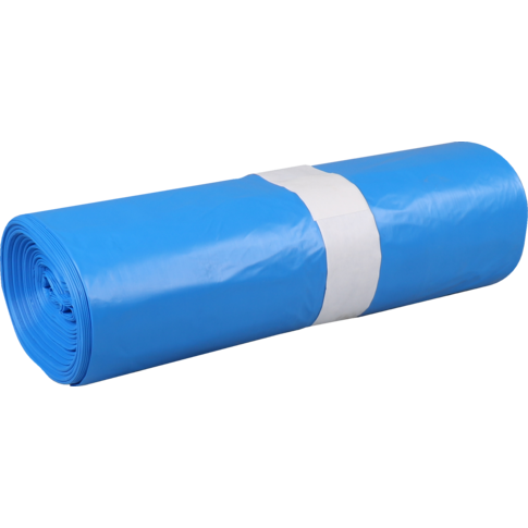 PowerSterko Afvalzak, HDPE, 90x110cm, T30, starseal, blauw