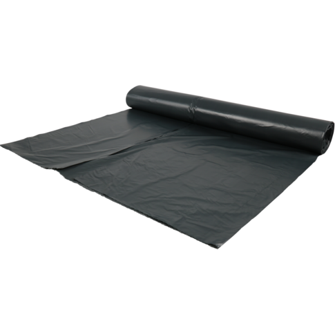PowerSterko Afvalzak, Gerecycled HDPE, 60x80cm, grijs