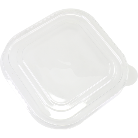 Depa Deksel, saladebak, PET, vierkant, 170x170x transparant