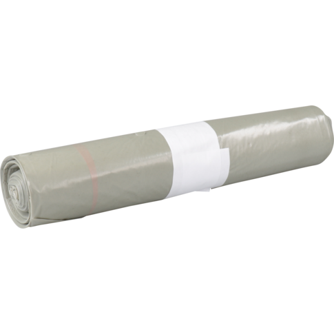 Afvalzak, Gerecycled LDPE, 70/ 15x200cm, 42my, transparant