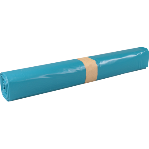 PowerSterko Afvalzak, Gerecycled LDPE, 90x120cm, T100, blauw