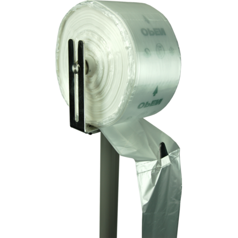 Zak, AGF-zak, HDPE, 20/ 9x51cm, 8my, transparant
