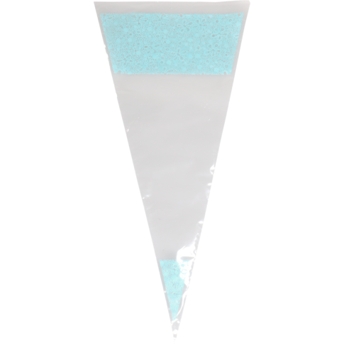 Puntzak, 370x180mm, PP, blauw
