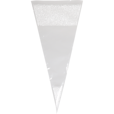 Puntzak, 370x180mm, PP, wit