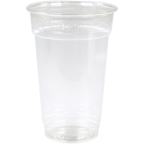 Glas, gerecycled PET, 115mm, 0.25l, transparant