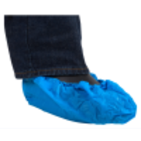 ComFort Schoenovertrek, LDPE, 16x40cm, 180my, blauw