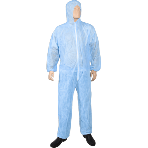 ComFort Overall, met capuchon, XXL, PP, blauw