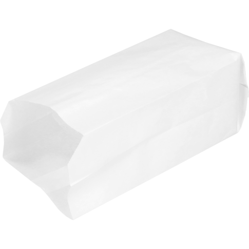 Zak, Snackzak, Ersatzpapier, Nr. 23, 1.5 ons, 9.5/ 3,25x24cm, wit