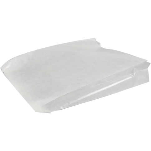 Zak, Snackzak, Papier, 0,5 pond, 16/ 5x23cm, wit