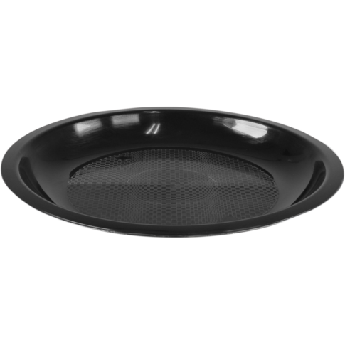 Goldplast Bord, Use & reuse, reusable, rond, 1-vaks, pP, Ø22cm, zwart