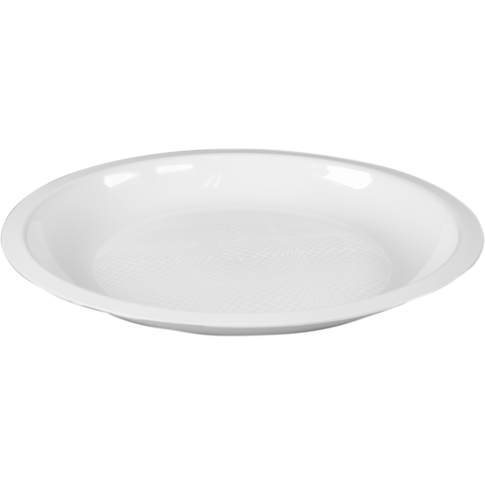 Goldplast Bord, Use & reuse, reusable, rond, 1-vaks, pP, Ø22cm, wit