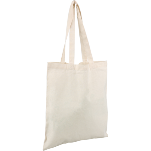 Tas, Katoen, portrait, reusable, 38x42cm, lusdraagtas, naturel