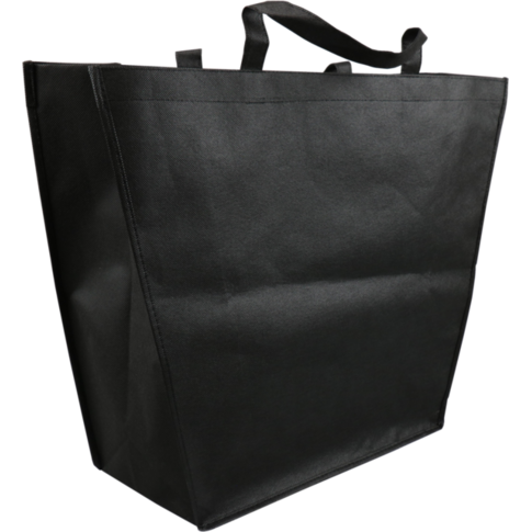 Shopper, PP, 50x 16x40cm, zwart