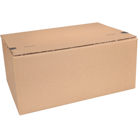 SendProof® Postpakketdoos, A4, golfkarton, 304x216x220mm, hoogte verstelbaar, zelfklevende strip, bruin