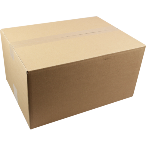 SendProof® Amerikaanse vouwdoos, golfkarton, 430x310x220mm, enkele golf, bruin