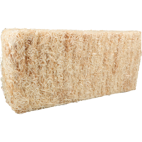 Vulmateriaal, hout, 10kg, naturel