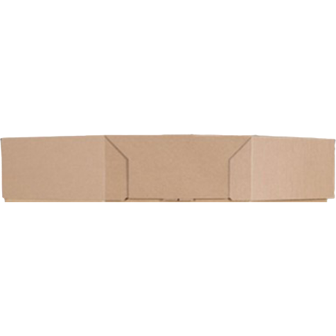 Deksel, palletdoos Octabin, Golfkarton, 1192x792x197mm, 